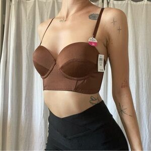 Brown Women's Bra